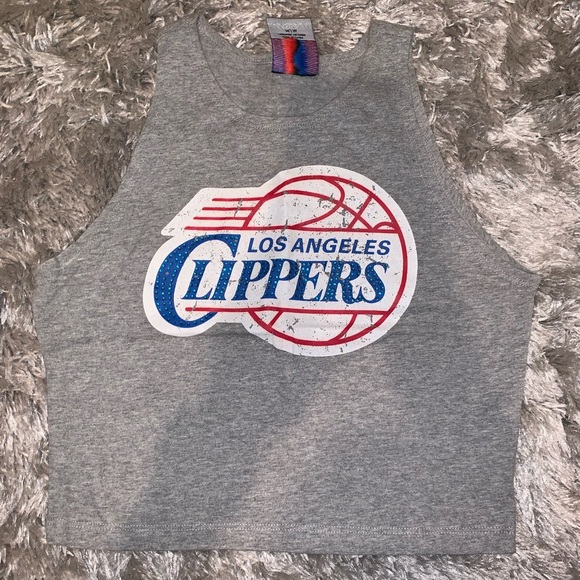 NBA Tops - LA clippers crop top size M
